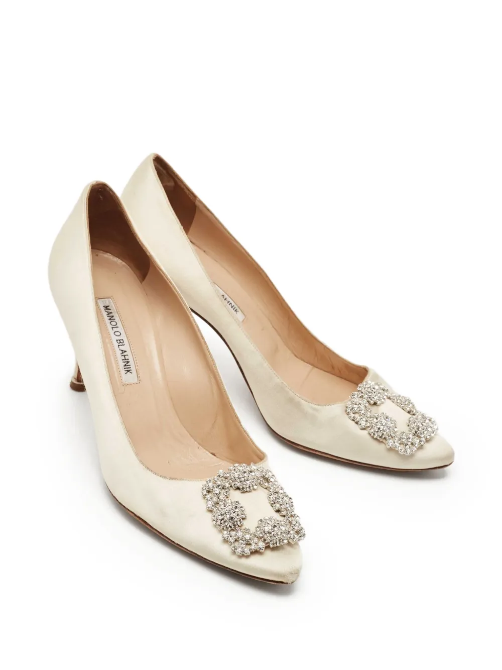 Manolo Blahnik 110mm leather pumps | Image 2