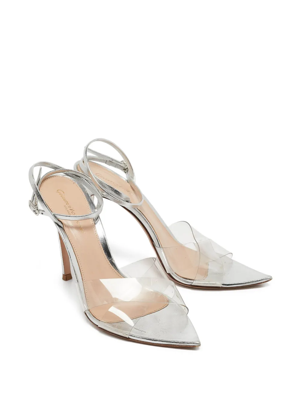 Gianvito Rossi 100mm leather sandals | Image 2