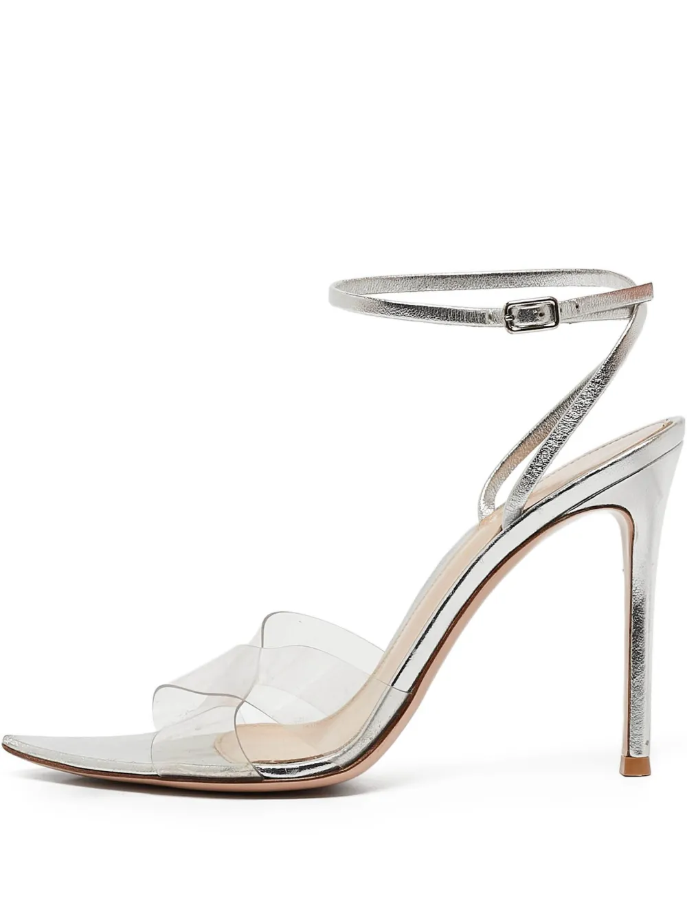 Pre-owned Gianvito Rossi 100mm Leather Sandals