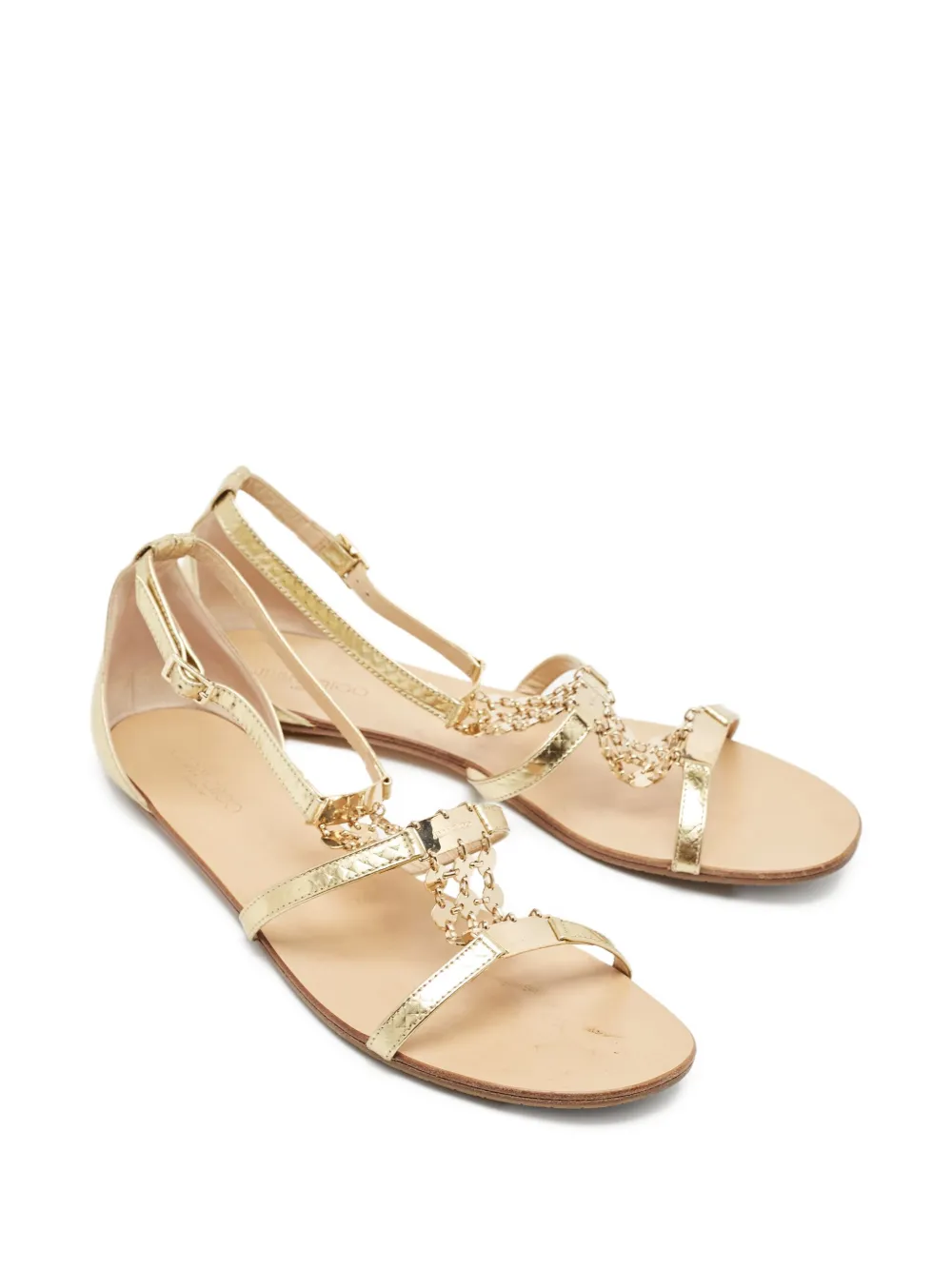 Jimmy Choo Pre-Owned Wyatt flat sandals | Image 2