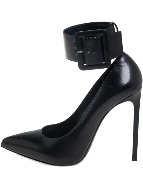 Saint Laurent Pre-Owned 125mm leather heeled pumps 