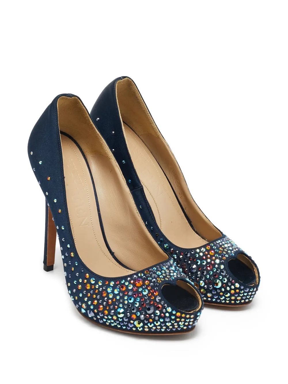 Alexander McQueen Pre-Owned 120mm crystal-embellished pumps | Image 2