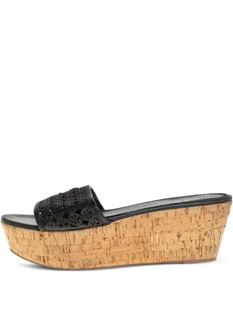 Tory Burch sandalias con plataforma de 70mm pre-owned