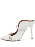 Malone Souliers 100mm Maureen leather mules - White