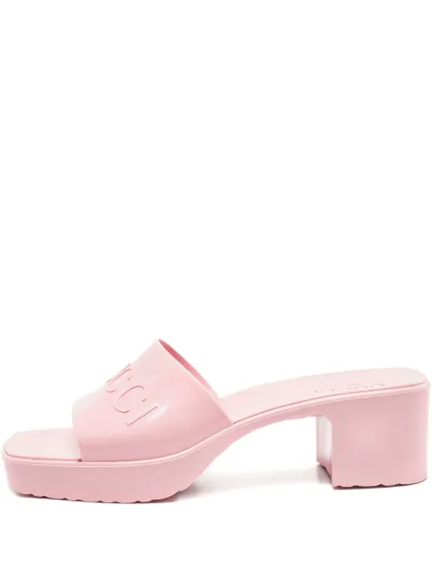 Gucci Pre-Owned platform heeled sandals