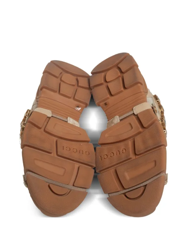 Gucci Pre-Owned Flashtrek Sneakers | Neutrals | FARFETCH CA