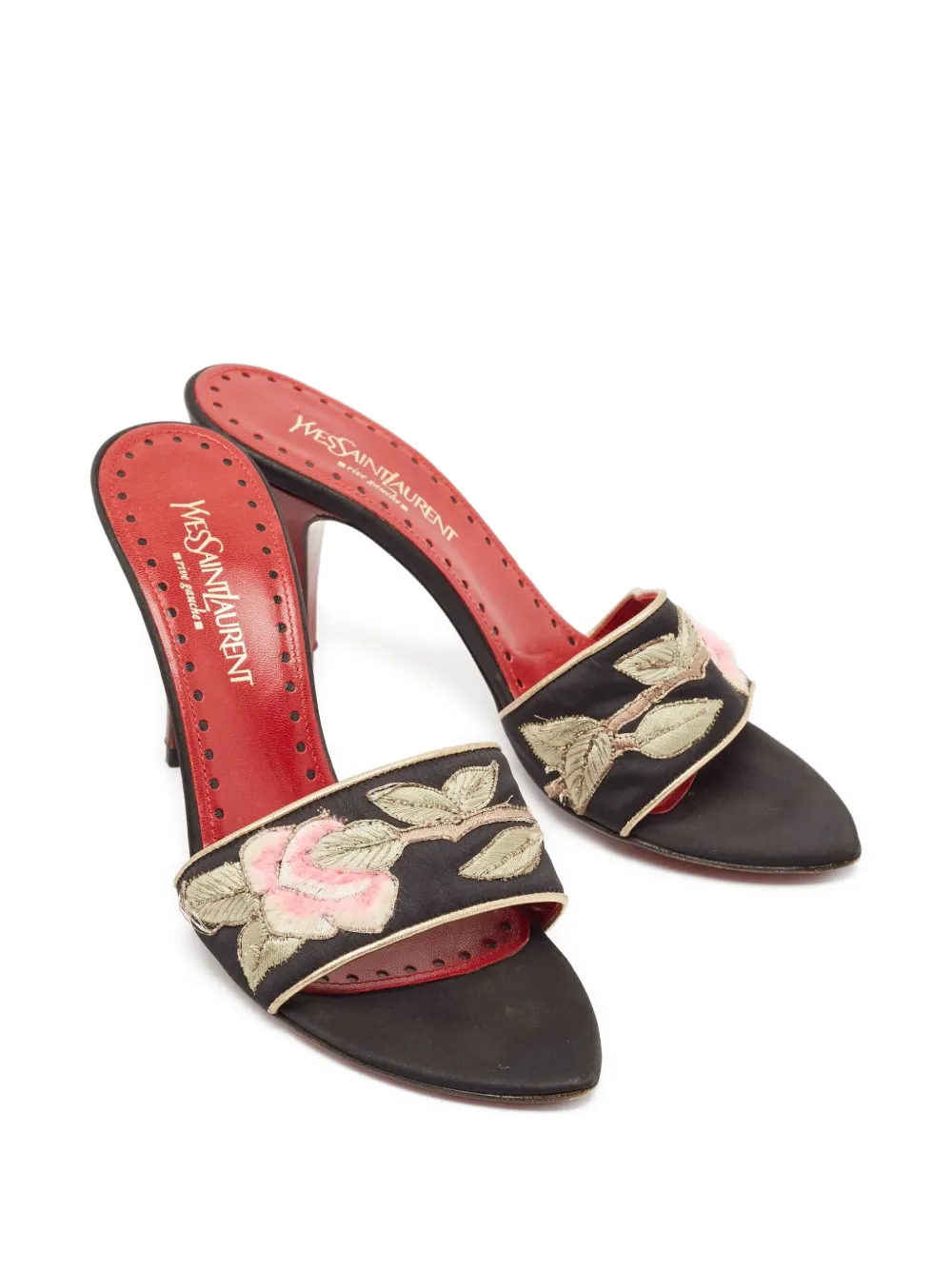 Saint Laurent Pre-Owned zapatillas con tacón de 85mm | Image 2