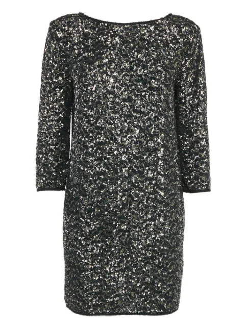 Zadig&Voltaire vestido recto con detalles de lentejuelas
