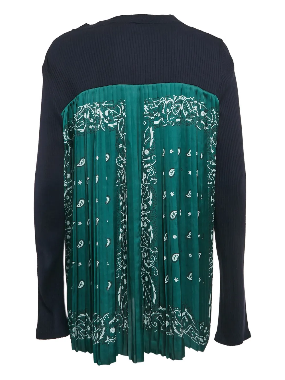SANDRO paisley-print pleated top | Image 2