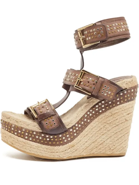 Alexander McQueen Pre-Owned wedge sandals