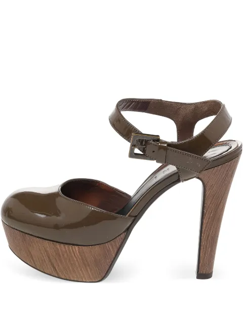 Marni Pre-Owned 125mm leather pumps