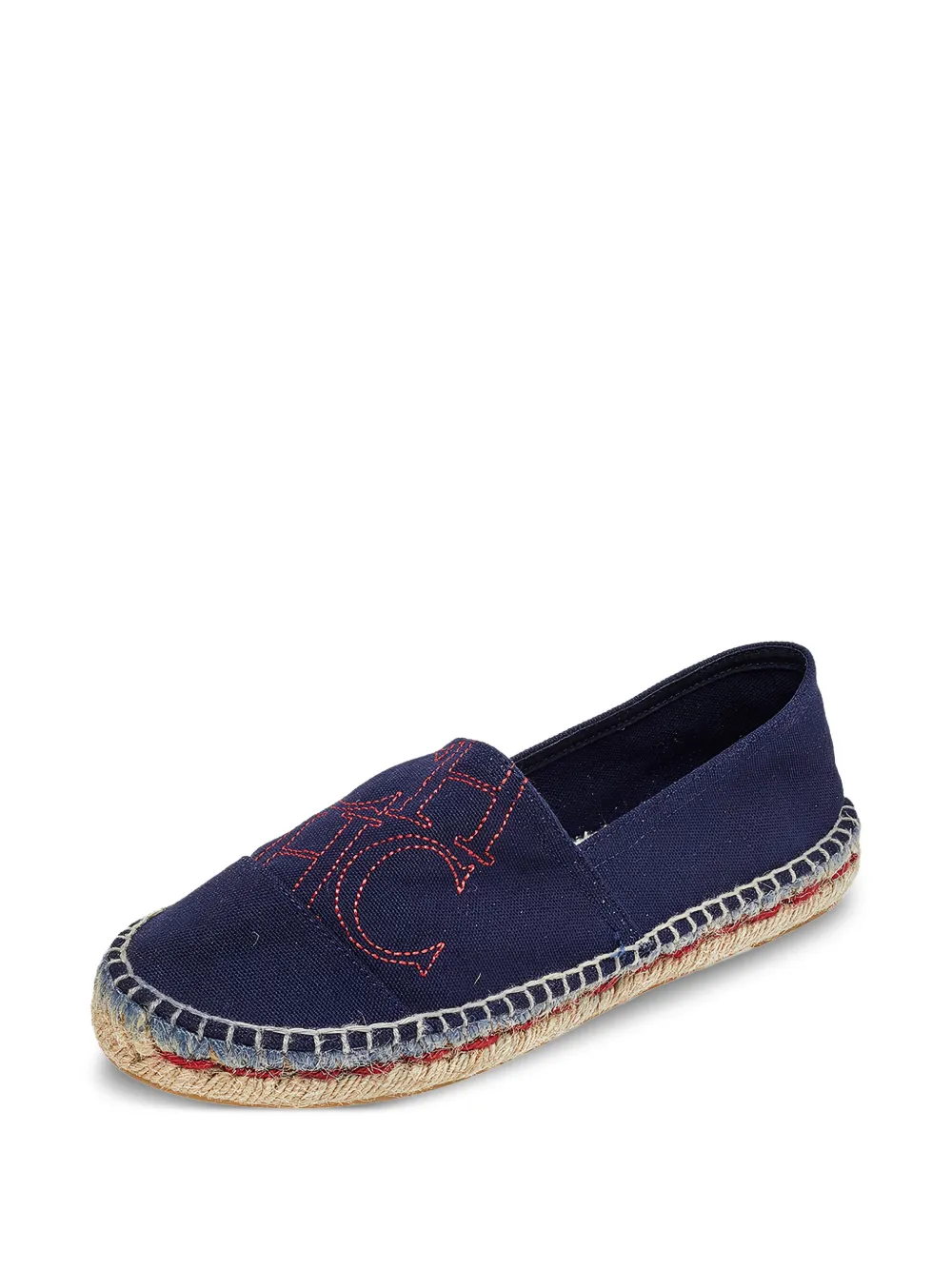 Carolina Herrera Vintage embroidered canvas espadrilles | Image 2