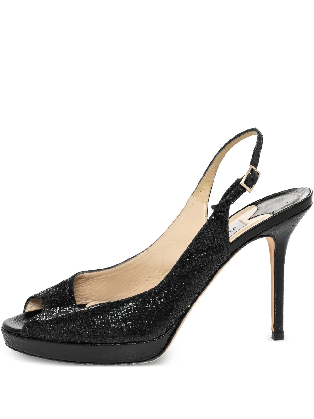 Jimmy Choo Pre-Owned zapatillas Nova con tacón de 75mm | negro | Image 1