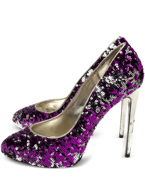 Dolce & Gabbana Pre-Owned 2024 130mm sequined pumps