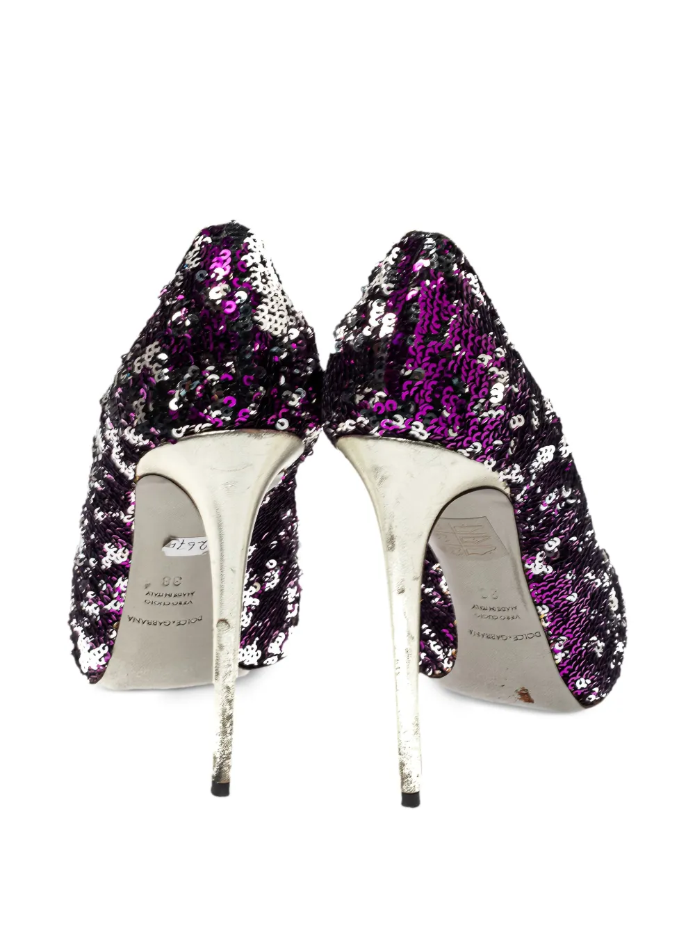 Dolce & Gabbana Pre-Owned 2024 130mm sequined pumps | Image 2