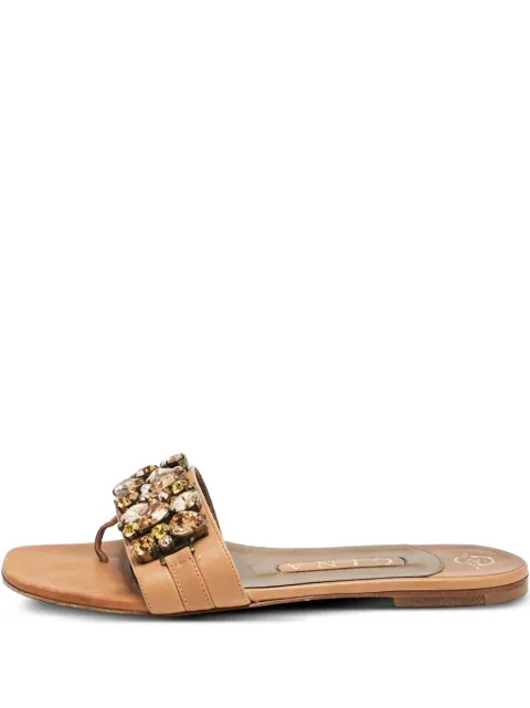 Gina jewel-embellished sandals
