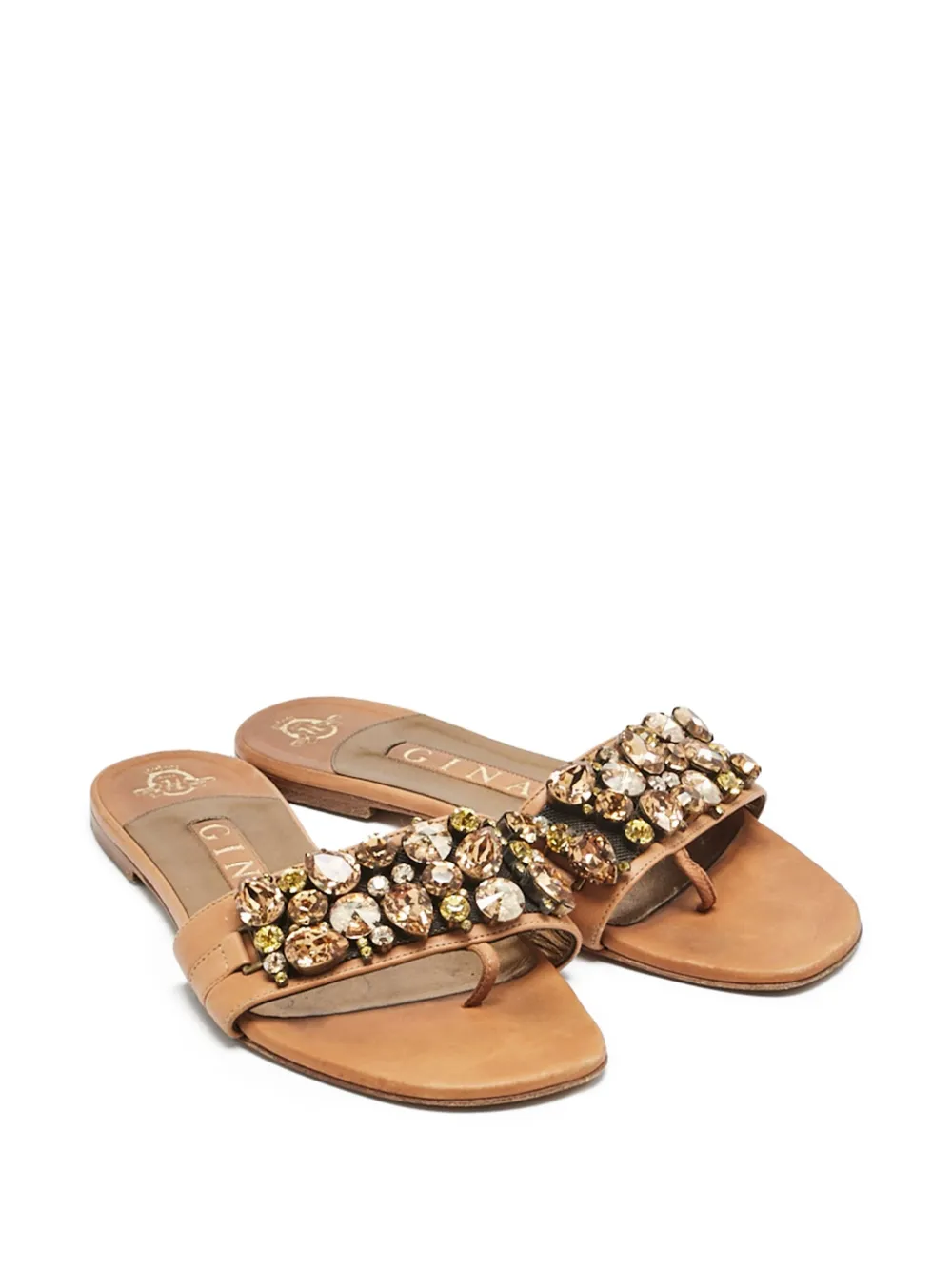 Gina jewel-embellished sandals | Image 2