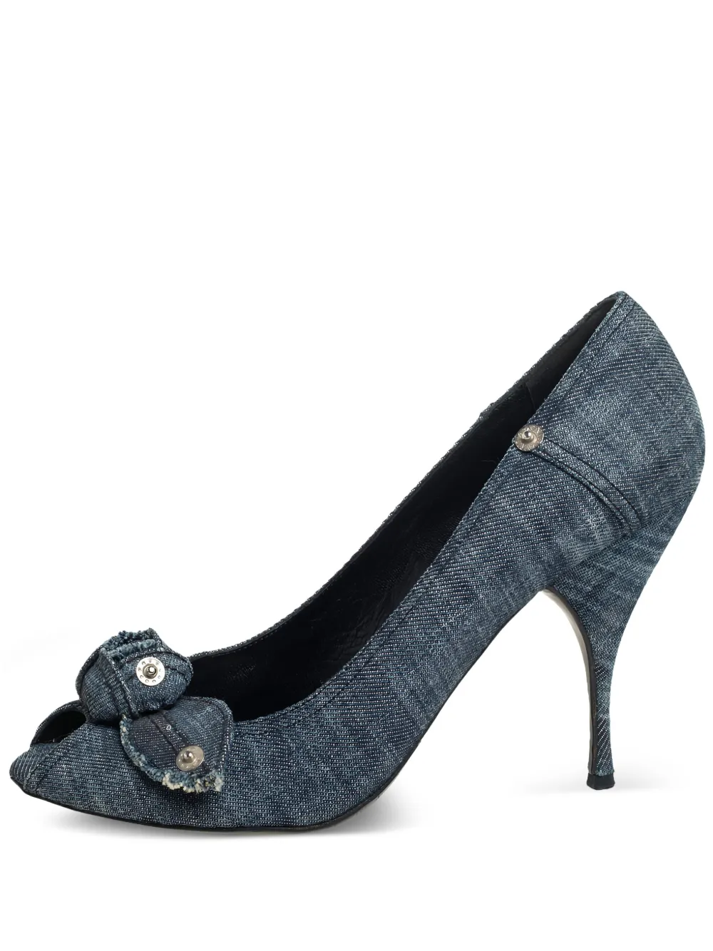 Miu Miu Pre-Owned 110mm denim pumps | Blue | Image 1