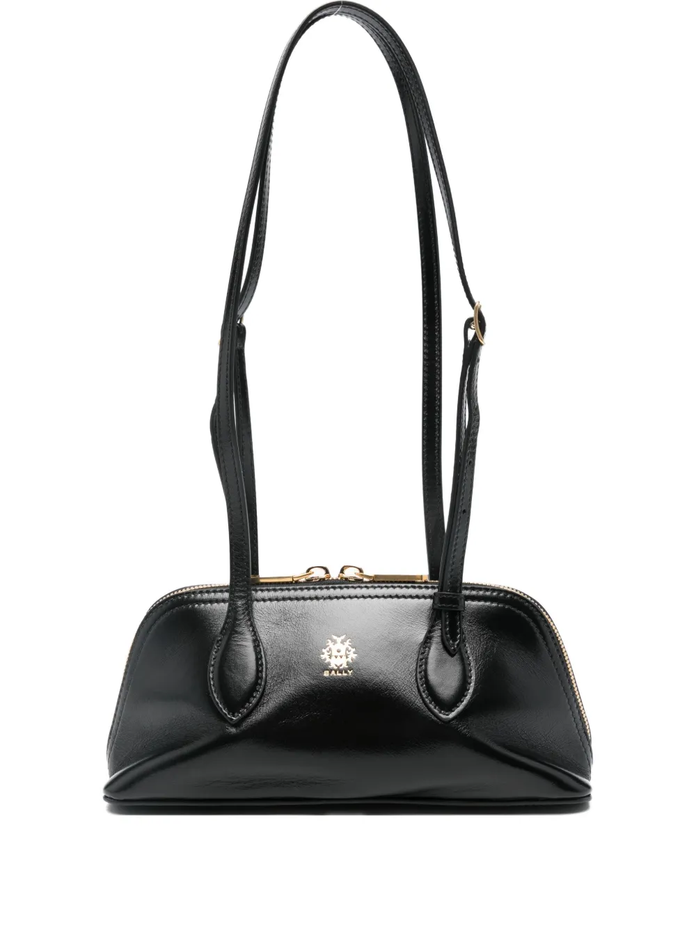 Bally Mini Praline Zip-top Bag In Black