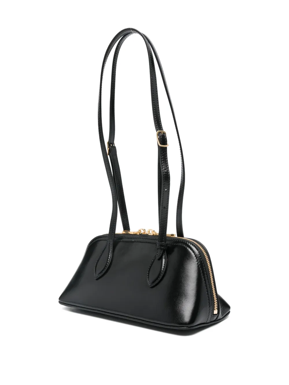 Bally Mini Praline Zip-top Bag In Black