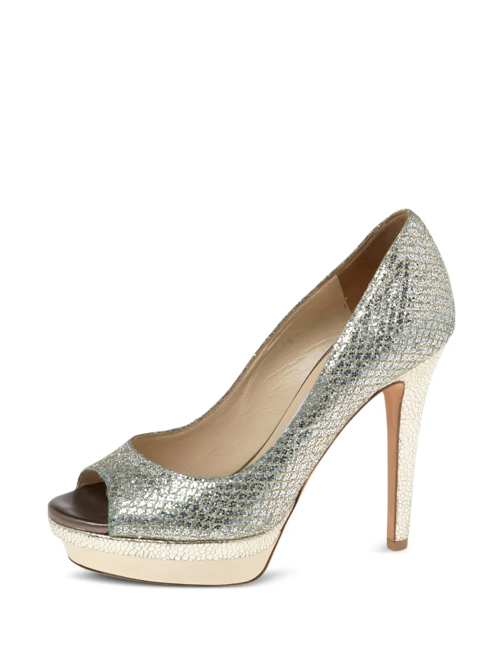 Jimmy Choo Pre-Owned 2023 110mm glitter pumps | Image 2
