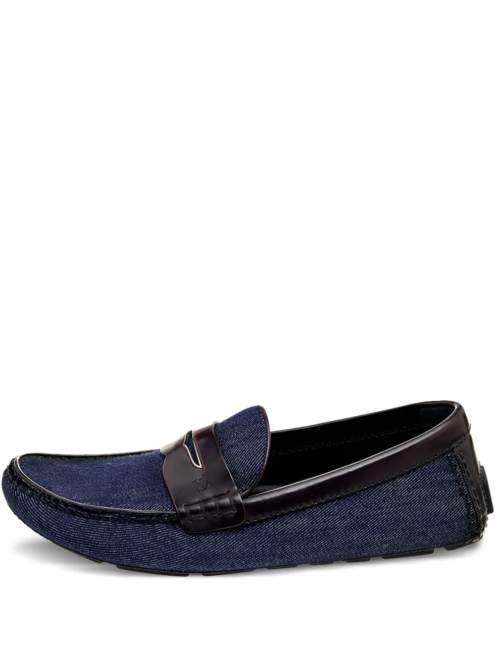 Louis Vuitton Pre-Owned Klassische Penny-Loafer - Blau