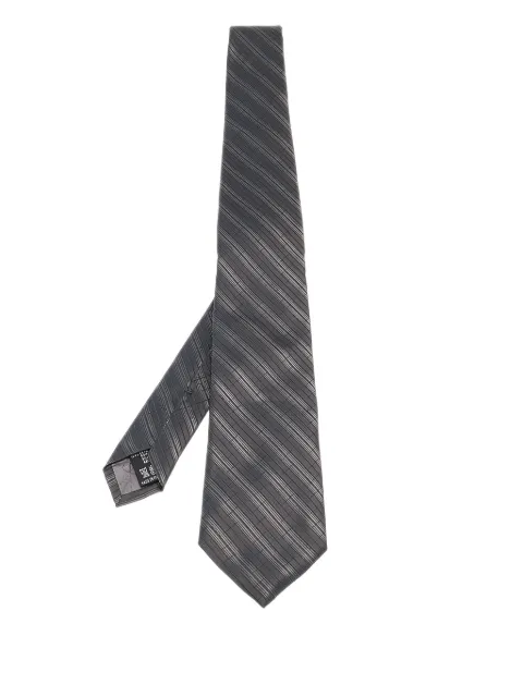 Valentino Garavani Pre-Owned ربطة عنق حرير مخططة