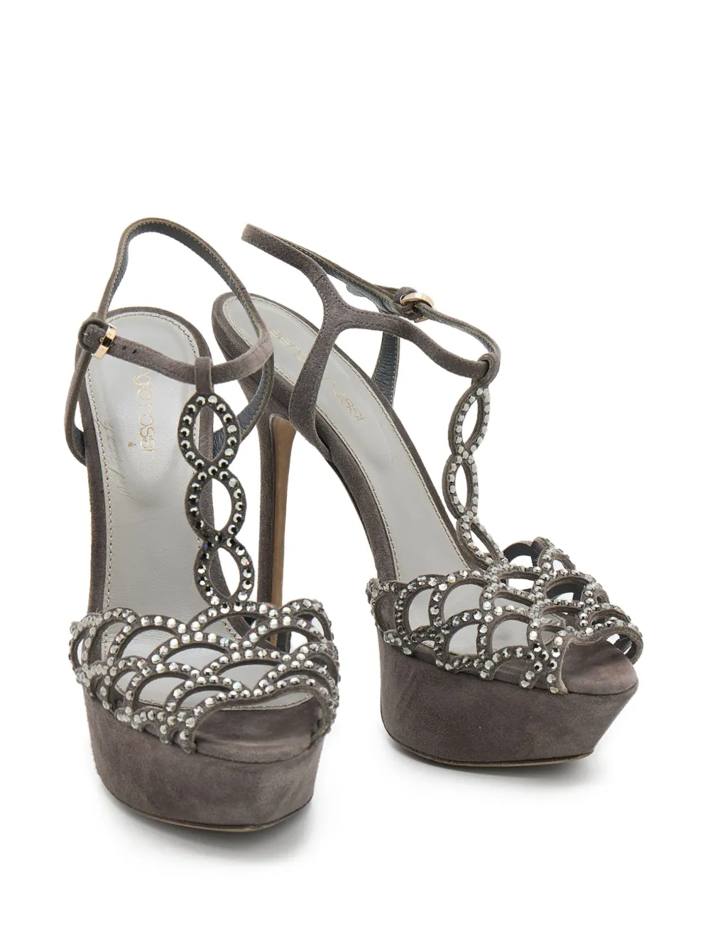Sergio Rossi Vintage 135mm embellished sandals | Image 2