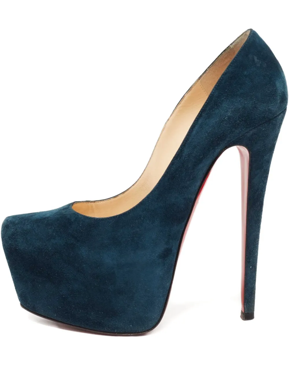 Christian Louboutin Pre-Owned 155mm Daffodile platform pumps - グリーン Christian Louboutin Pre-Owned 155mm Daffodile platform pumps - グリーン