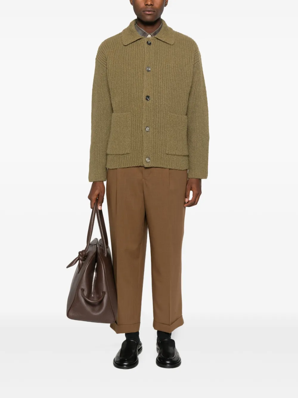 AMI Paris ribbed cardigan | Cardigans | Image 2