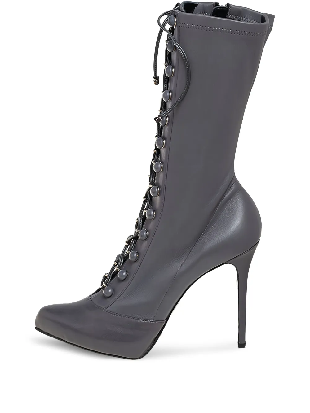 Le Silla botas con agujetas y tacón de 120mm | gris | Image 1