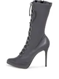 Le Silla 120mm lace-up boots - Grey
