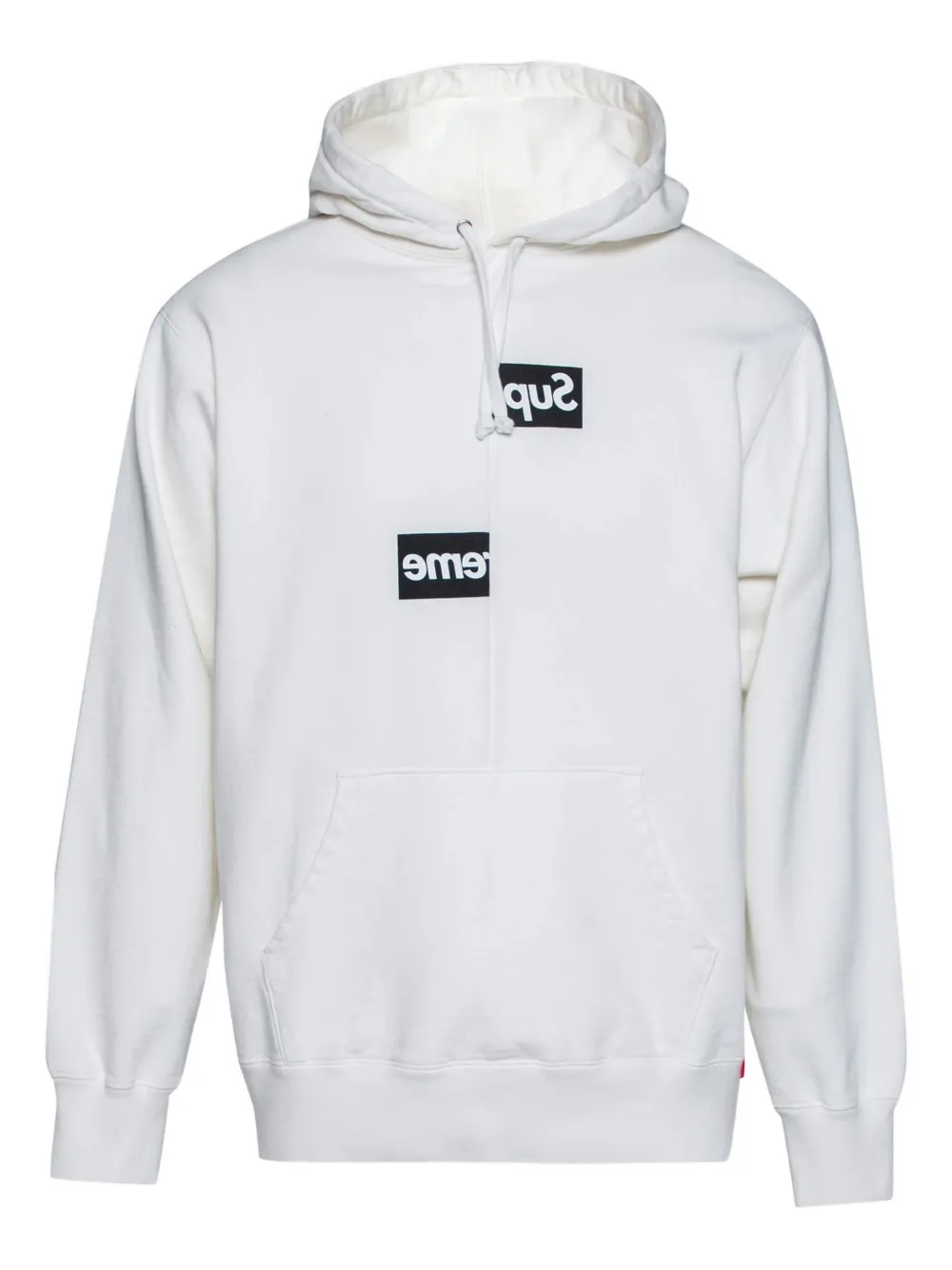 logo-printed hoodie