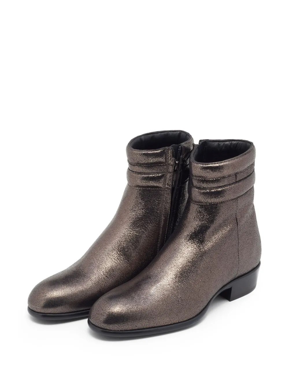 Jimmy Choo Pre-Owned botas con acabado metalizado | Image 2