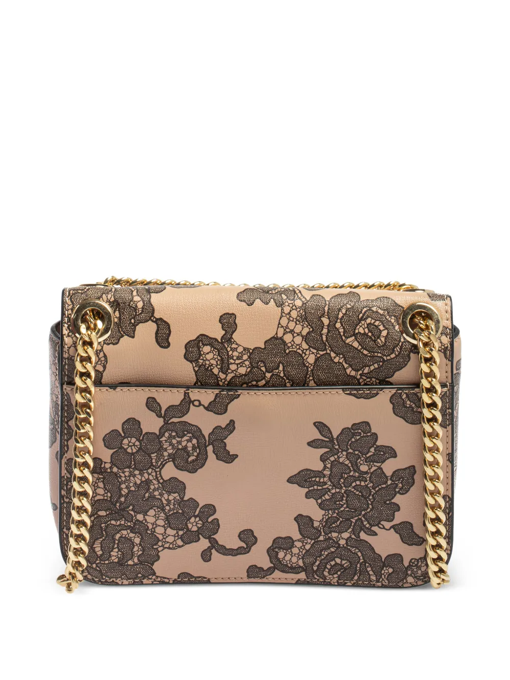 Pre-owned Michael Kors Vintage Sloan Lace-printed Crossbody Bag