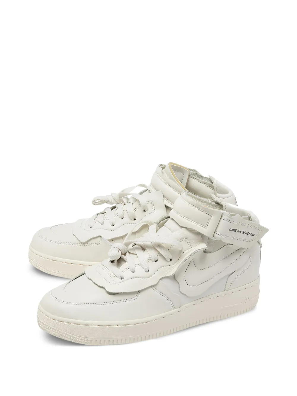 Nike Vintage x Comme Des Garçons Air Force 1 Mid lace-up sneakers | Image 2