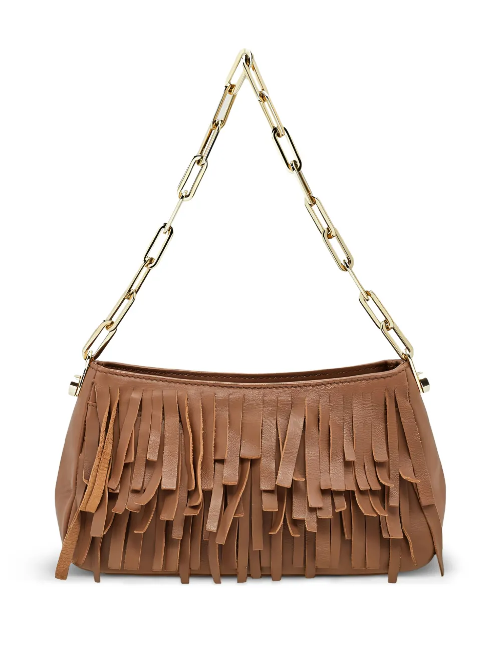 Carolina Herrera Vintage fringe-embellished shoulder bag | Image 2