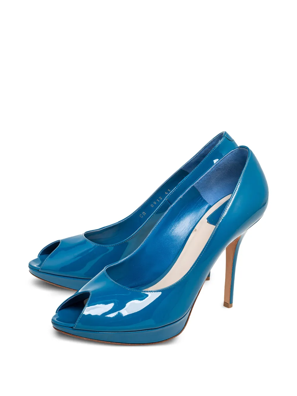 Christian Dior Pre-Owned Miss Dior 120 mm pumps - Blauw