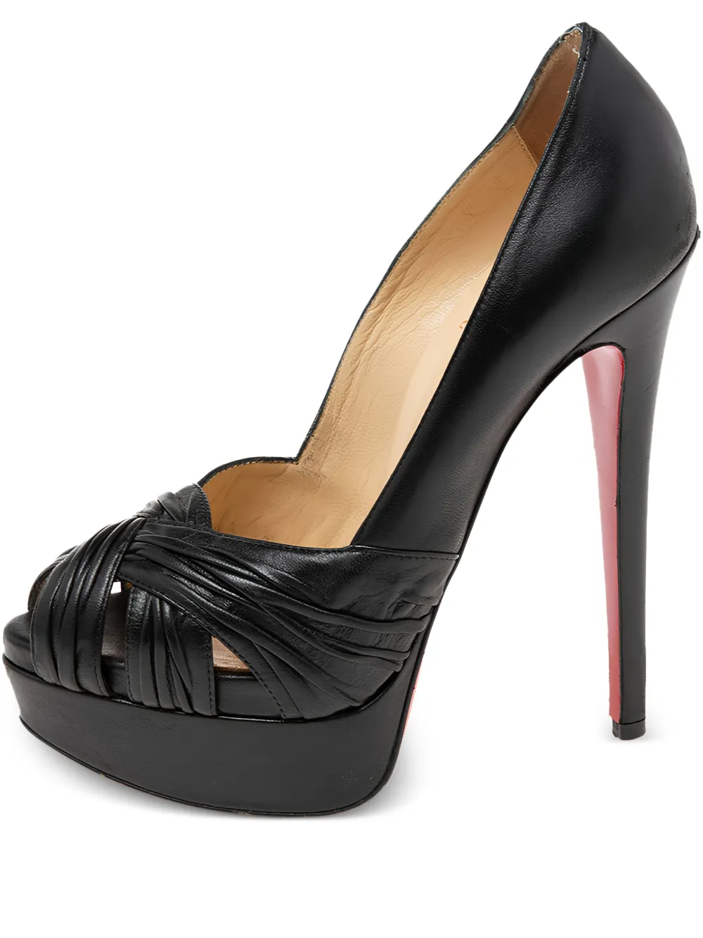 Christian Louboutin Pre-Owned Aborina 155mm パンプス - ブラック Christian Louboutin Pre-Owned Aborina 155mm パンプス - ブラック
