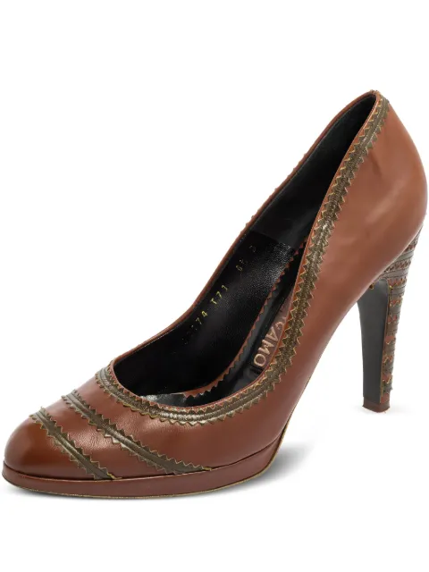 Ferragamo Pre-Owned zapatillas con plataforma de 110mm
