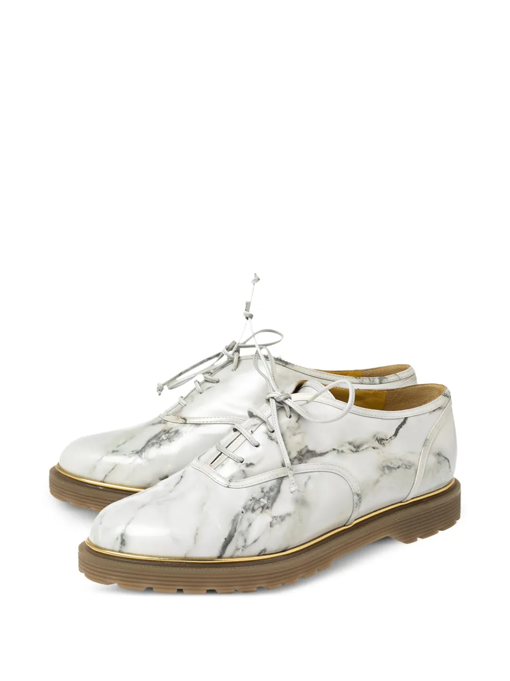 Charlotte Olympia Pre-owned Stephania Oxford schoenen - Grijs