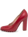 Valentino Garavani Pre-Owned 110mm Rockstud leather pumps - Red