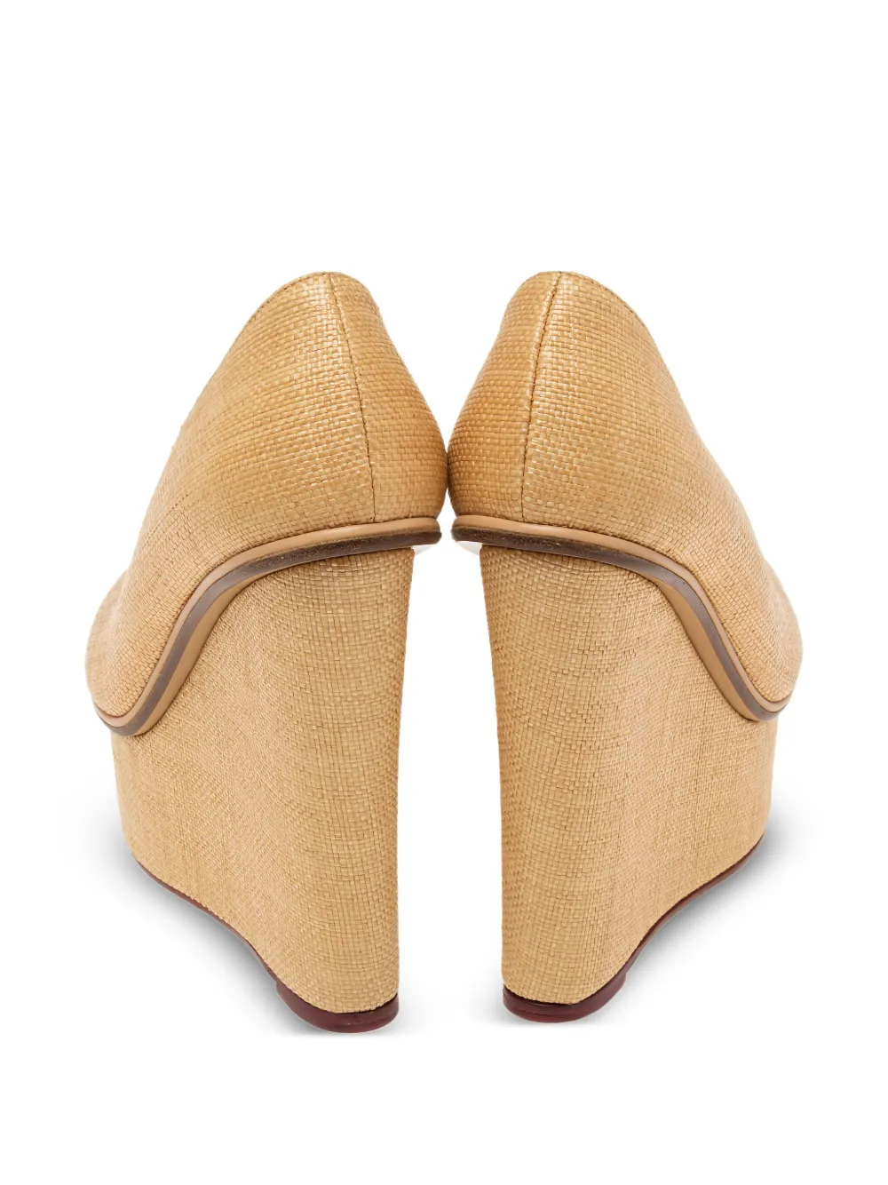 Charlotte Olympia 130 mm Carmen leren pumps - Beige