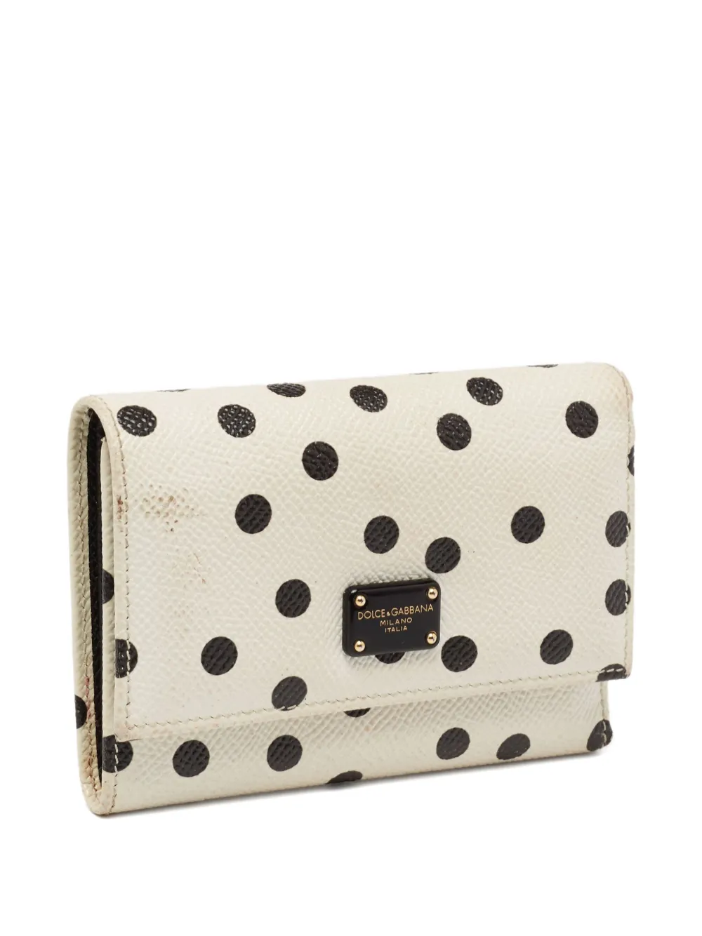 Dolce & Gabbana Pre-Owned polka-dot leather wallet | Image 2