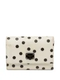 Dolce & Gabbana Pre-Owned polka-dot leather wallet - White