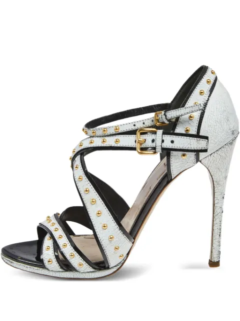Miu Miu Pre-Owned 125mm studded sandals