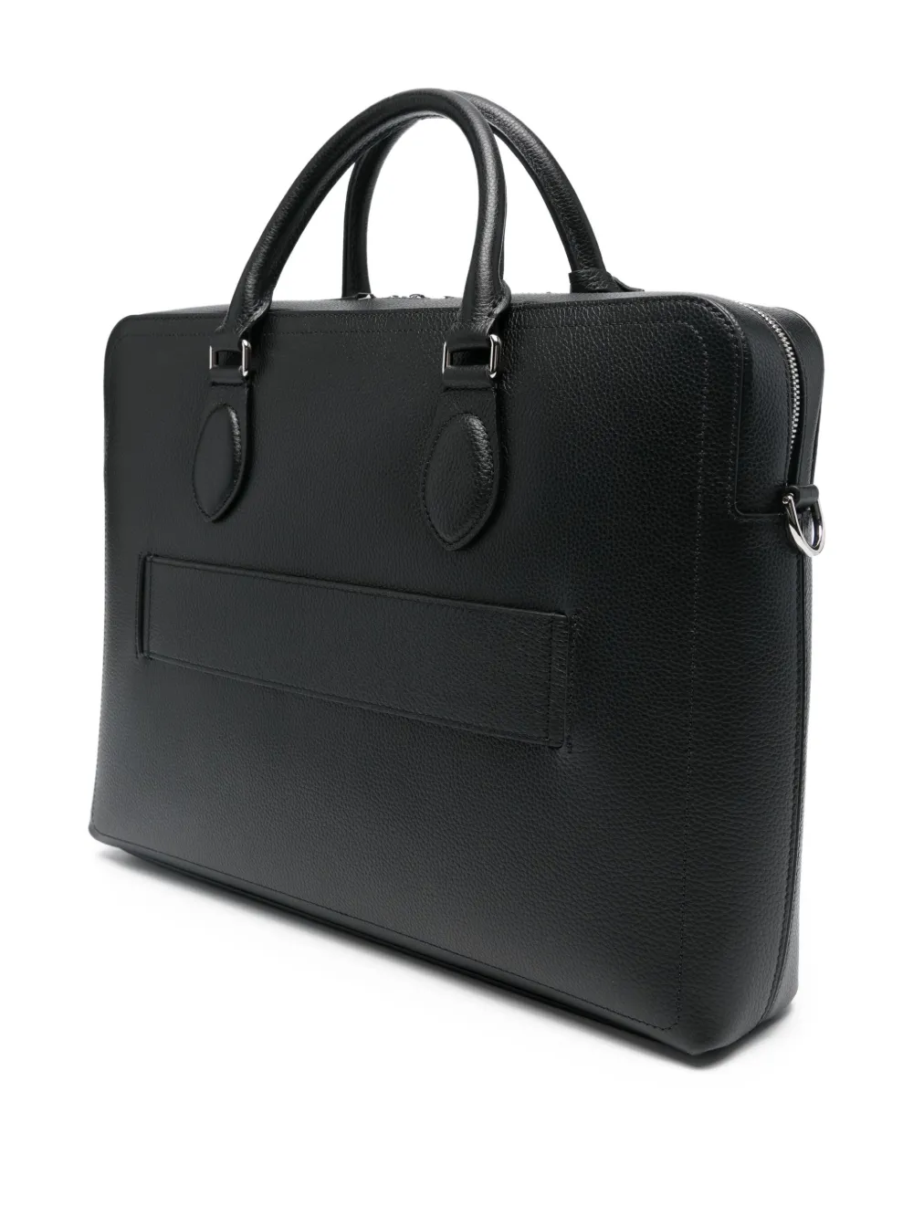 Bally Capitol leren aktetas met handgreep Zwart