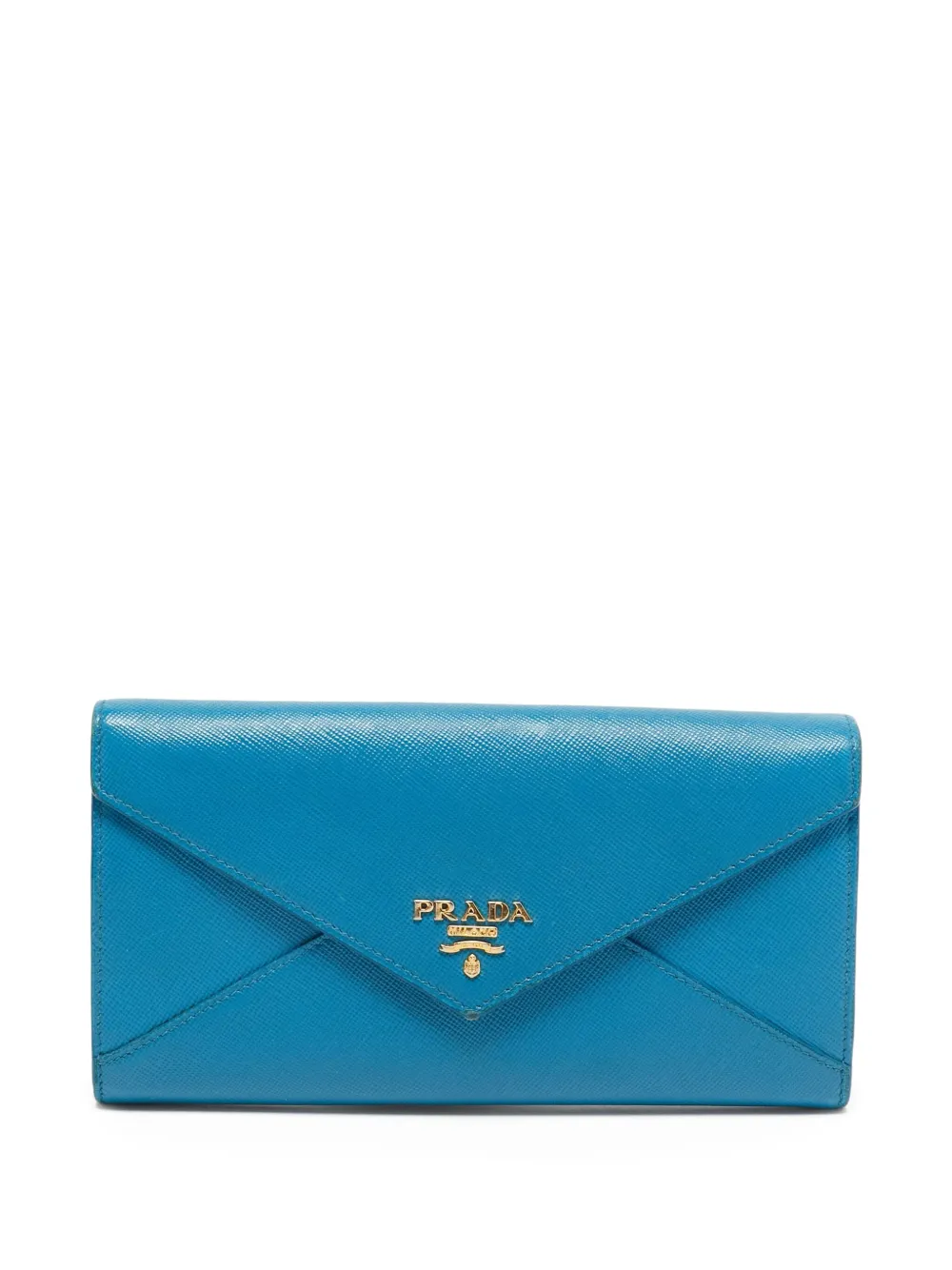 Prada Pre-Owned cartera con compartimentos y cierre | azul | Image 1