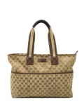 Gucci Pre-Owned GG Canvas Web Diapper tote bag - Neutrals