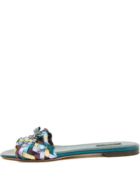 Dolce & Gabbana Pre-Owned sandalias con diseño entretejido